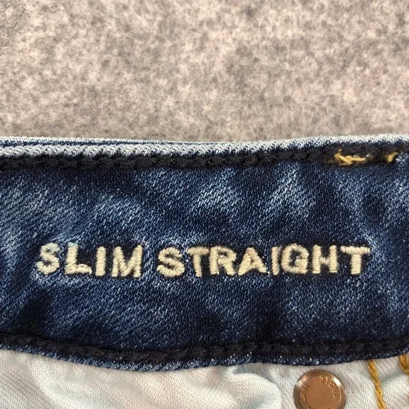 American Eagle Mens Jeans 30x32 Slim Straight Classic Next Level Airflex Flex - Picture 5 of 15